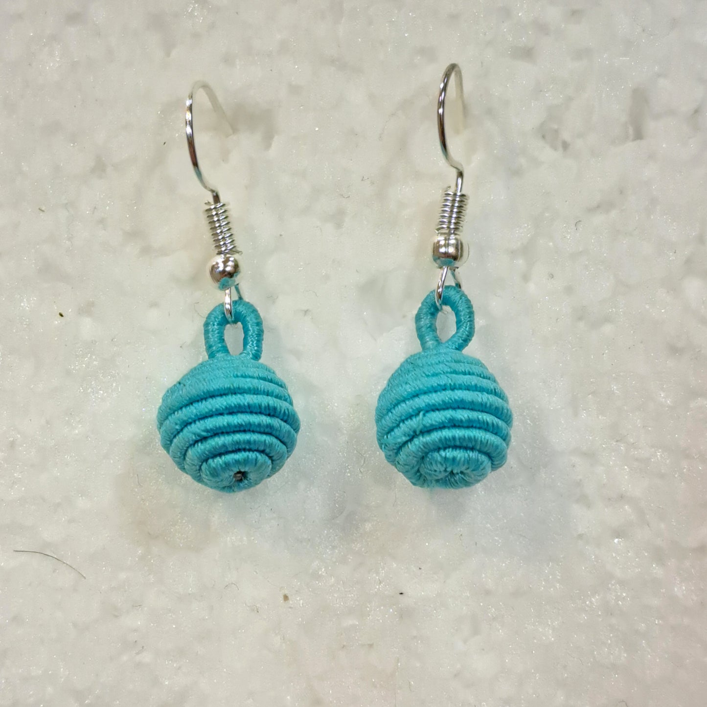 Boucles percées Boli turquoise NAF BIJOUX