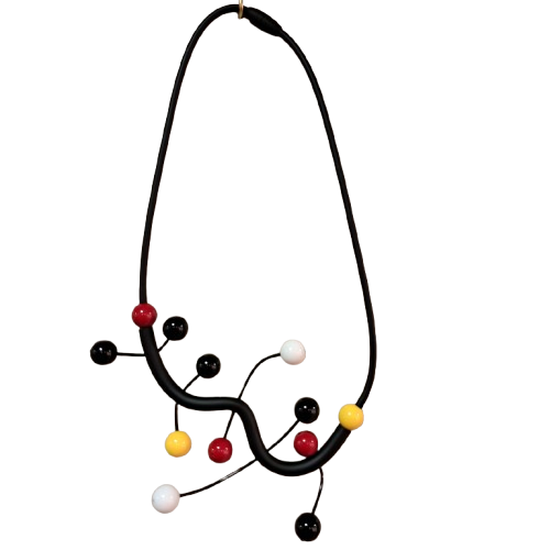 Collier Port M multicolore SAMUEL CORAUX