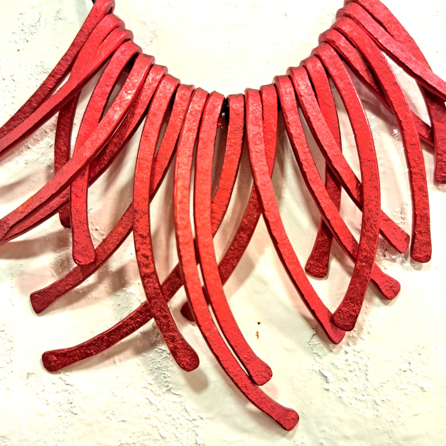 Collier Virgules rouge OANA MILLET