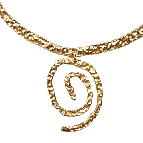 Collier Sphère or IL ETAIT UNE FOIS