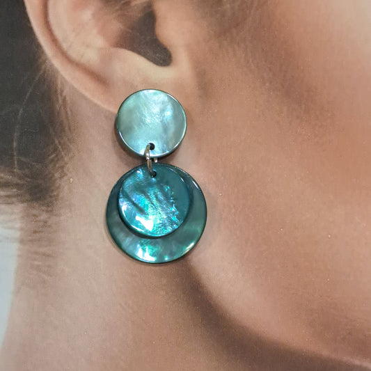 Boucles clips Aéla bleu clair LA PETITE SARDINE