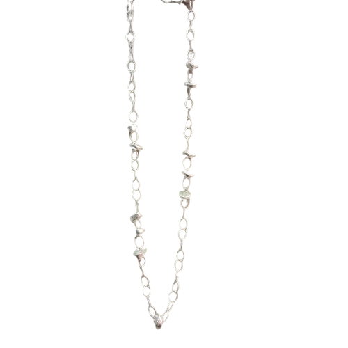 Collier long Maillons or FANCY F