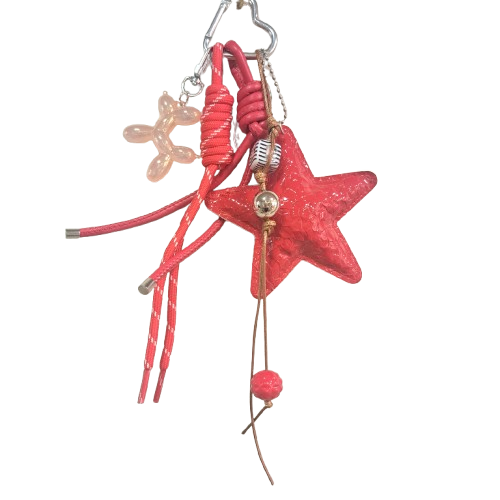 Porte clefs Etoile rouge