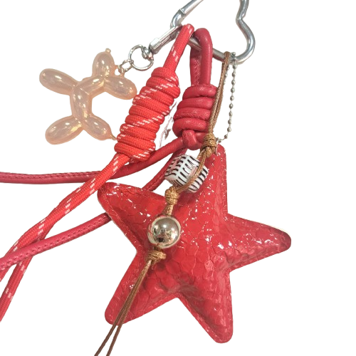 Porte clefs Etoile rouge