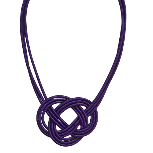 Collier Nabou violet  NAF BIJOUX