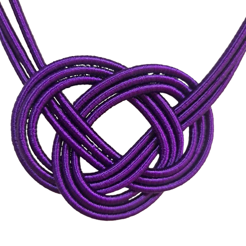 Collier Nabou violet  NAF BIJOUX