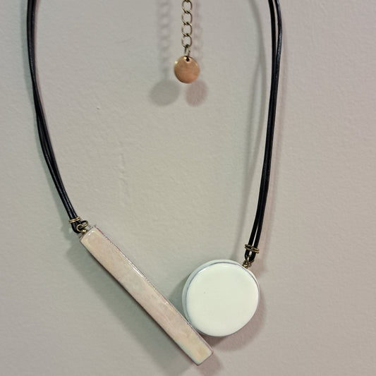 Collier Pop PM ivoire CHRISTINE ALLOING