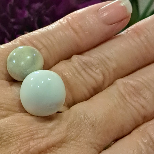 Bague Duo blanc ivoire CHRISTINE ALLOING