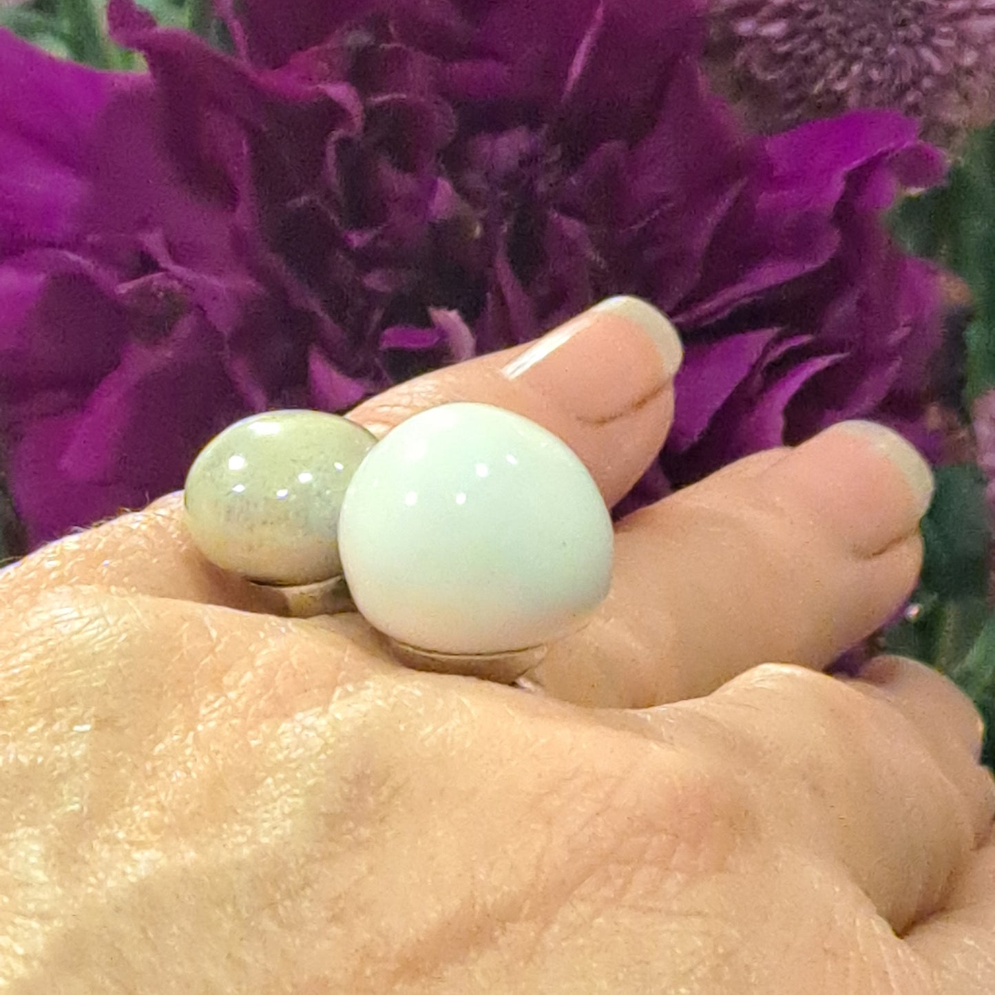 Bague Duo blanc ivoire CHRISTINE ALLOING