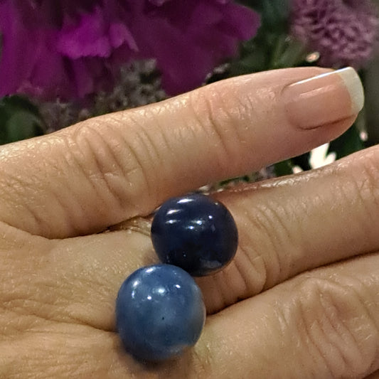 Bague Duo bleu CHRISTINE ALLOING