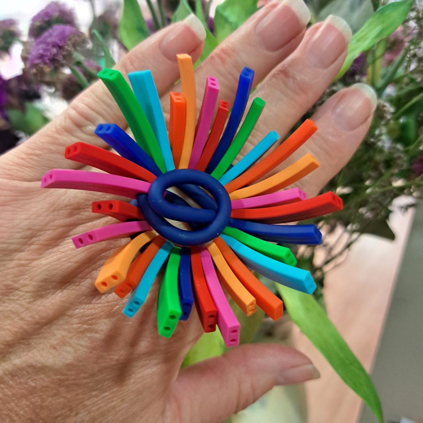 Bague Sun multicolore SAMUEL CORAUX