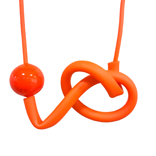 Collier Ballade orange SAMUEL CORAUX