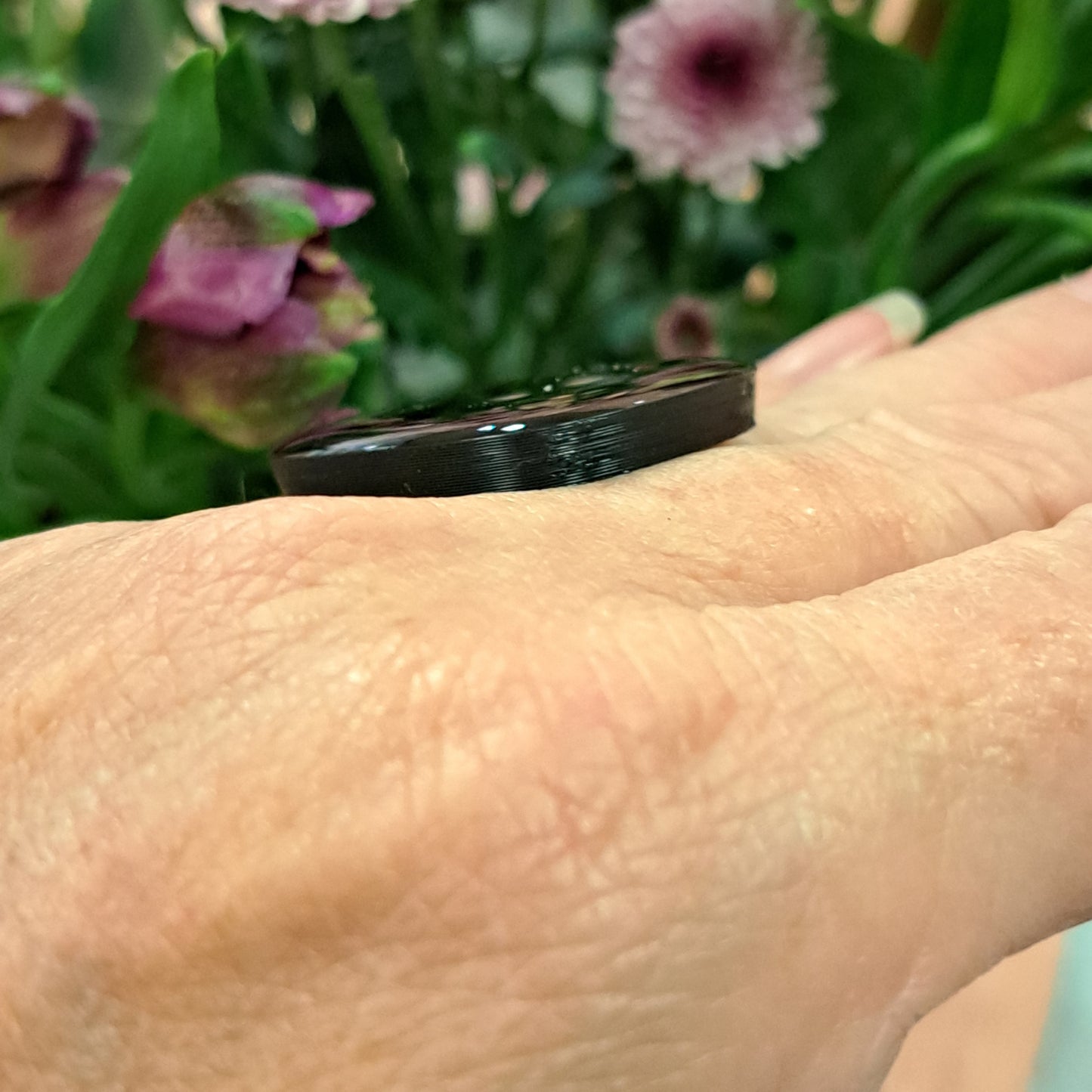 Bague Losange noir THIERRY JOO