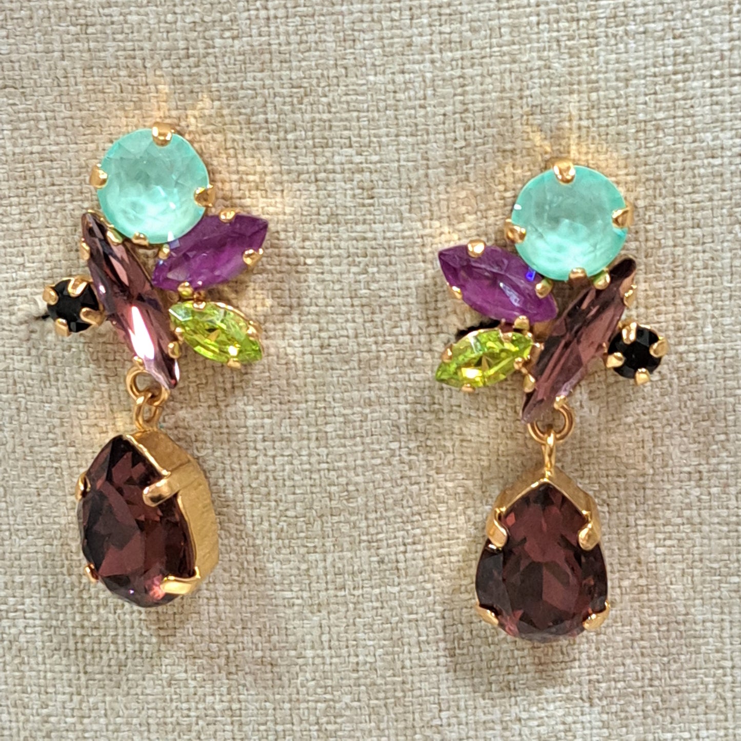 Boucles clips pendantes multi CREZUS