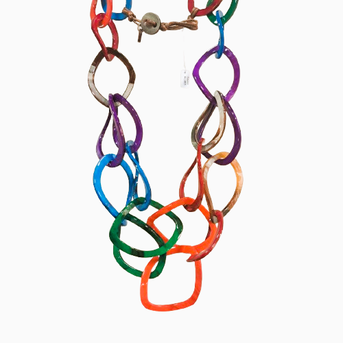 Collier Maillons multicolore FANCY F