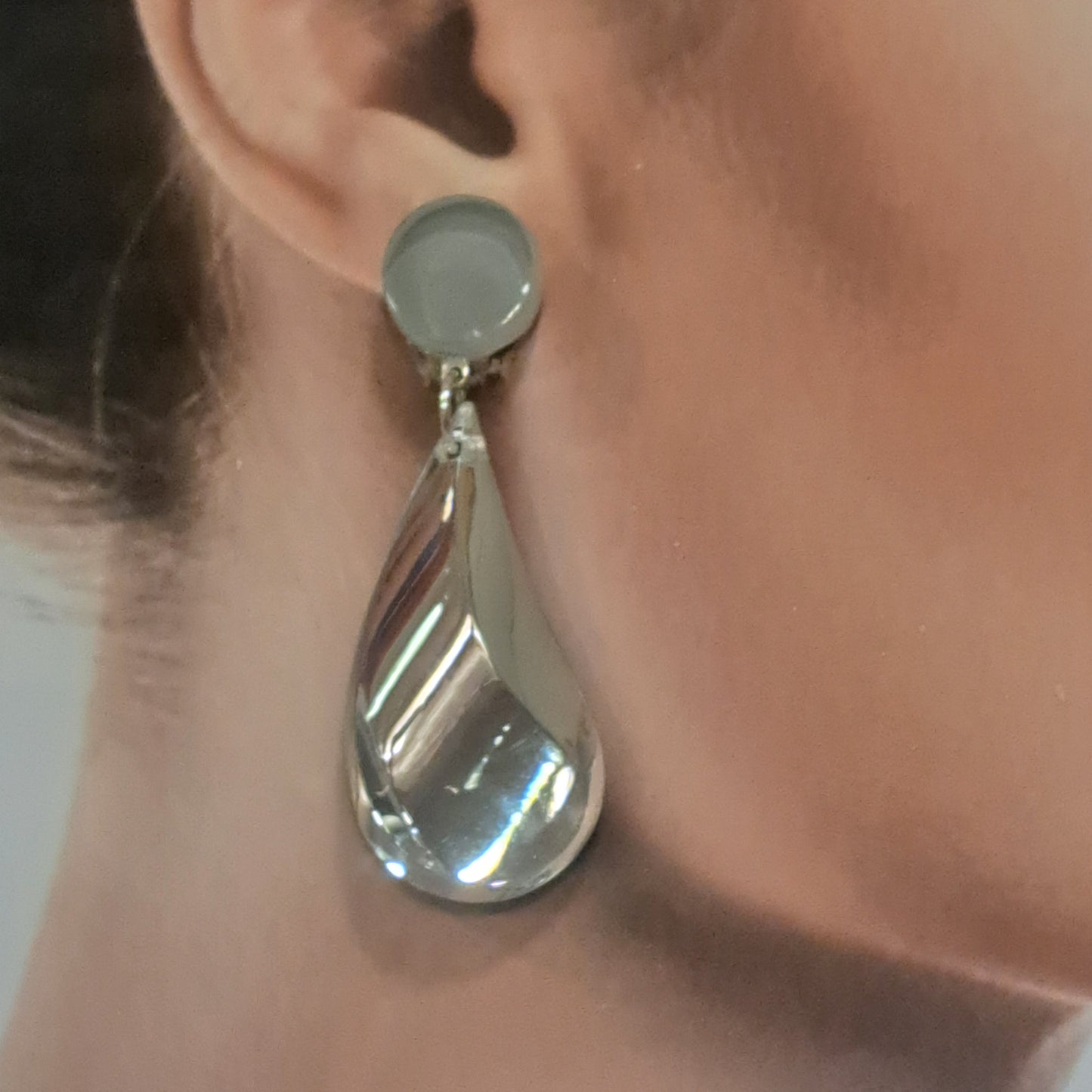 Boucles clips Merlino transparent VITO