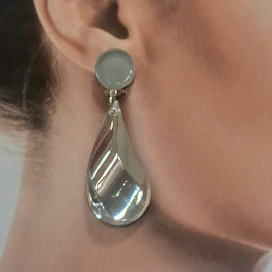 Boucles clips Merlino transparent VITO