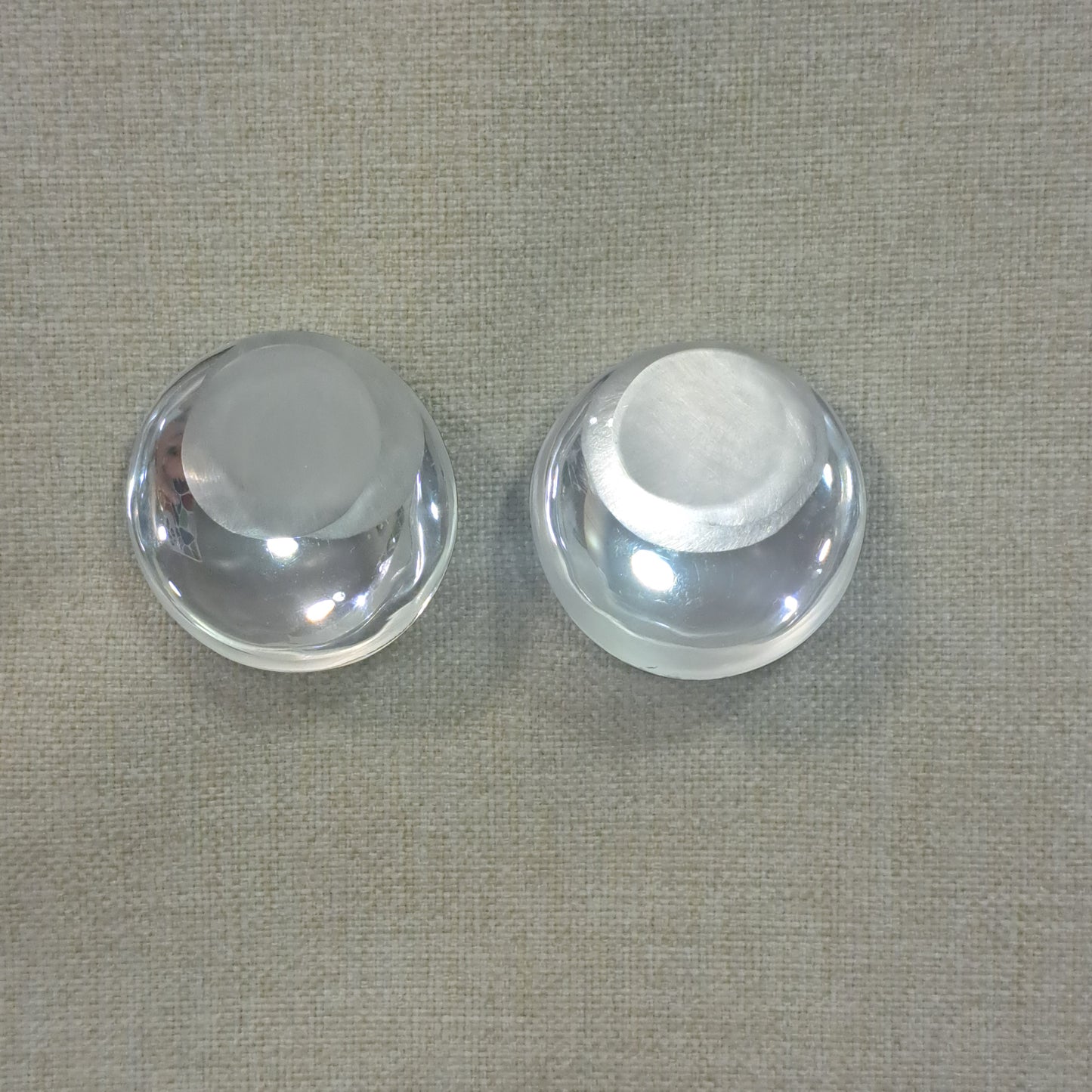 Boucles clips Toscane transparente VITO