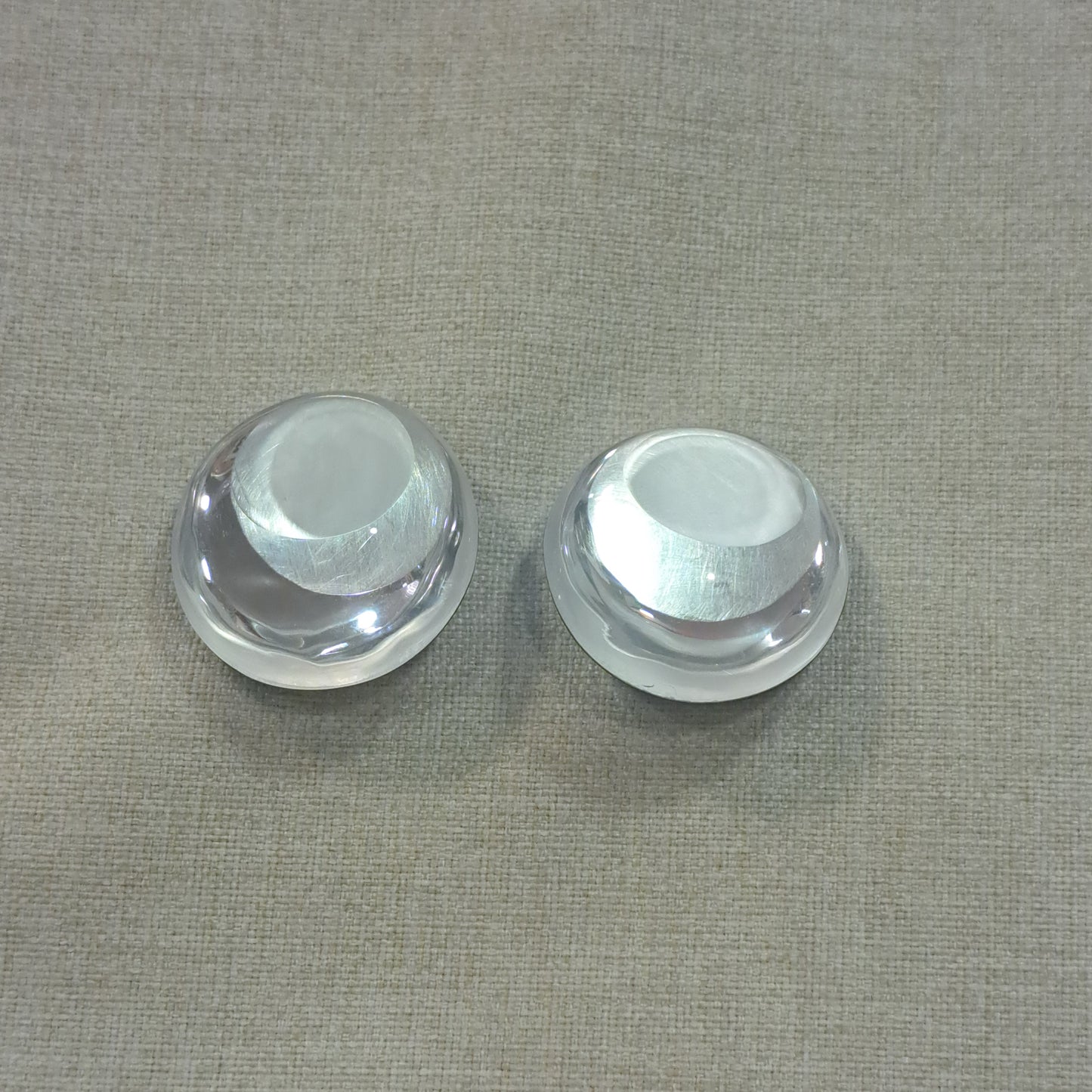 Boucles clips Toscane transparente VITO