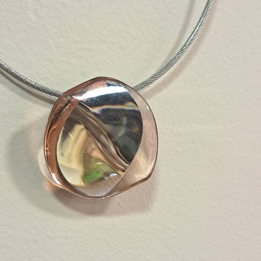 Collier pendentif Sultane PM beige VITO