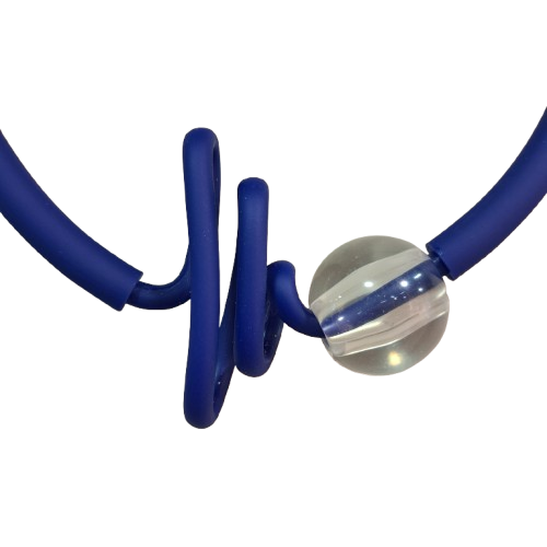 Collier Toiko bleu SAMUEL CORAUX