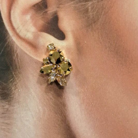 Boucles clips or CREZUS