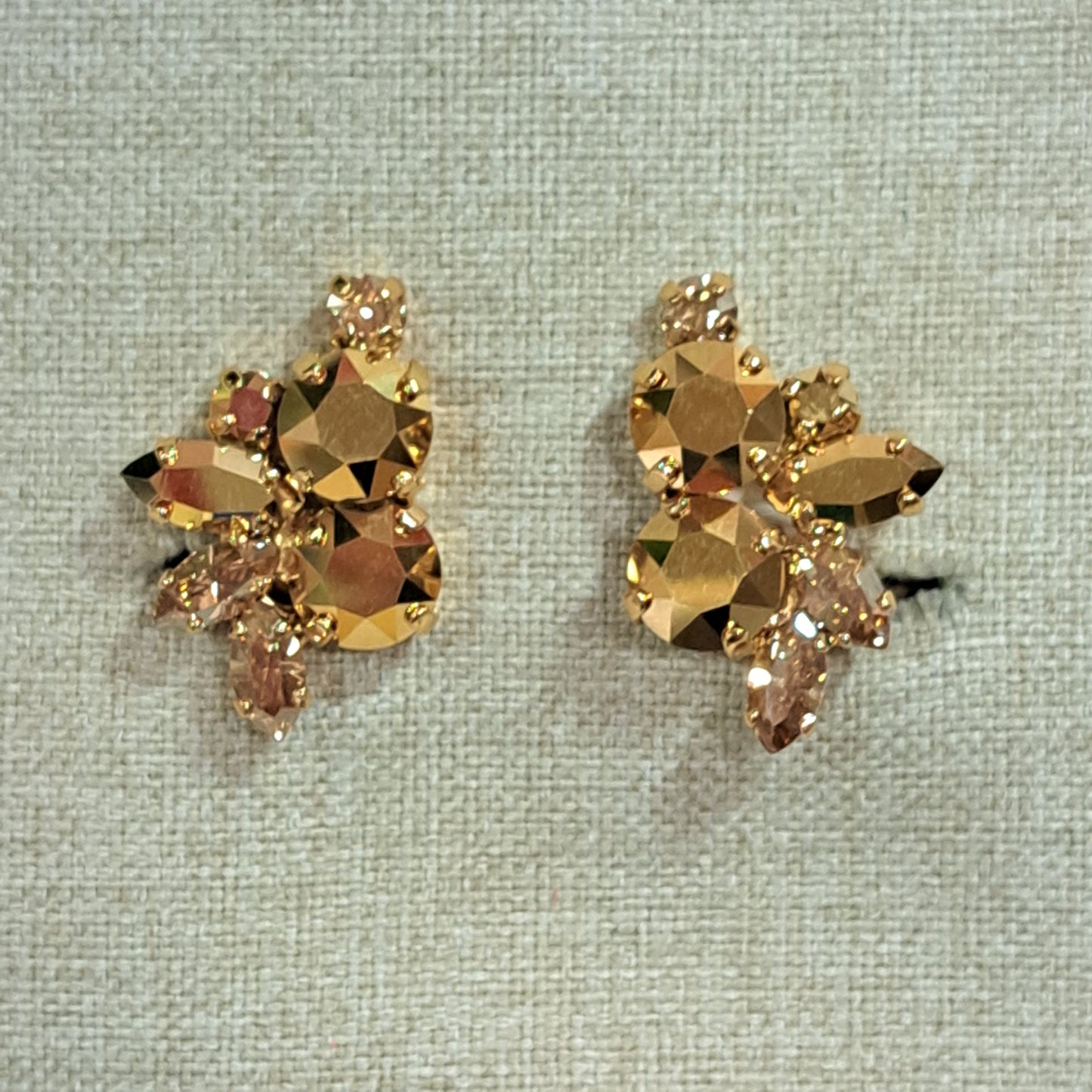 Boucles clips or CREZUS