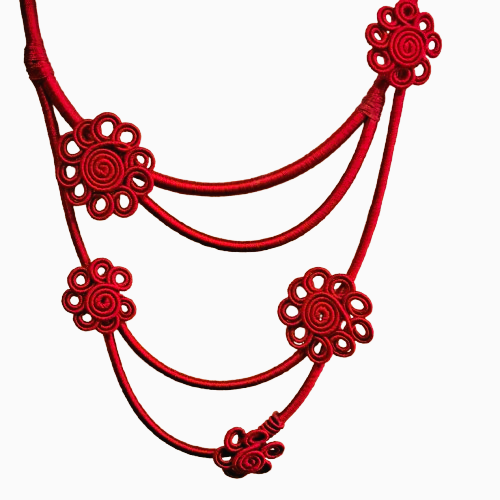 Collier Coli rouge NAF BIJOUX