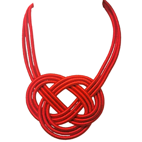 Collier Nabou rouge  NAF BIJOUX