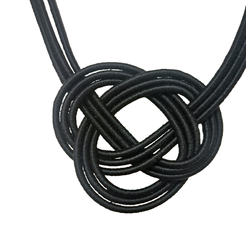 Collier Nabou noir  NAF BIJOUX