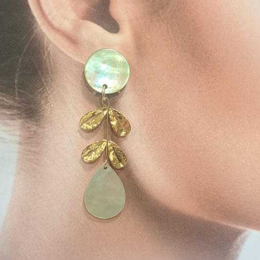Boucles clips Rameau GM ivoire LA PETITE SARDINE