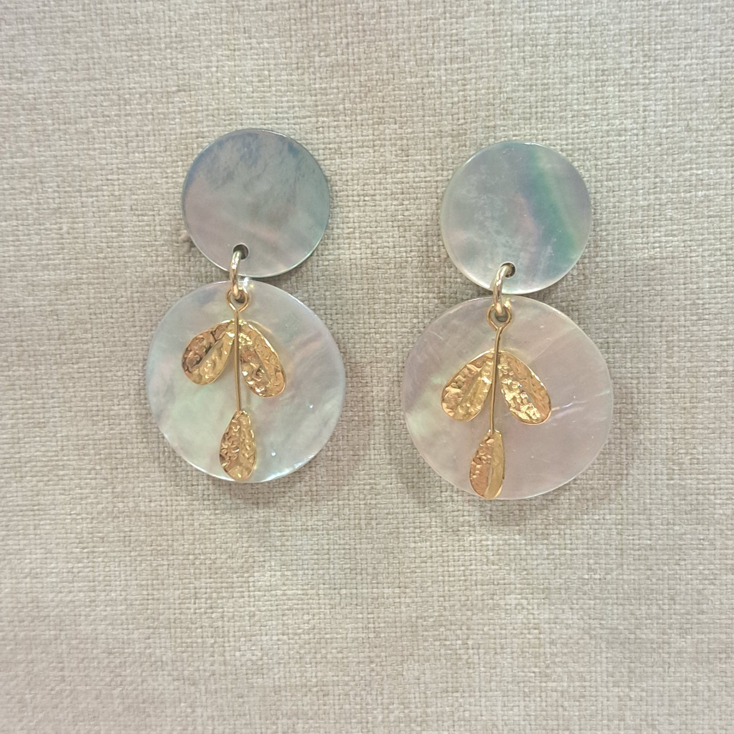 Boucles clips Rameau PM ivoire LA PETITE SARDINE