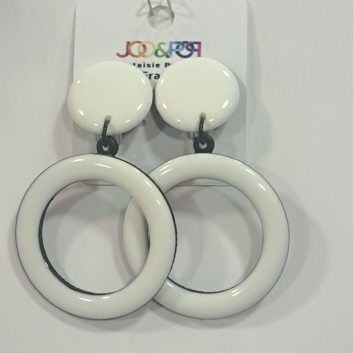 Boucles clips Créole blanc THIERRYJOO