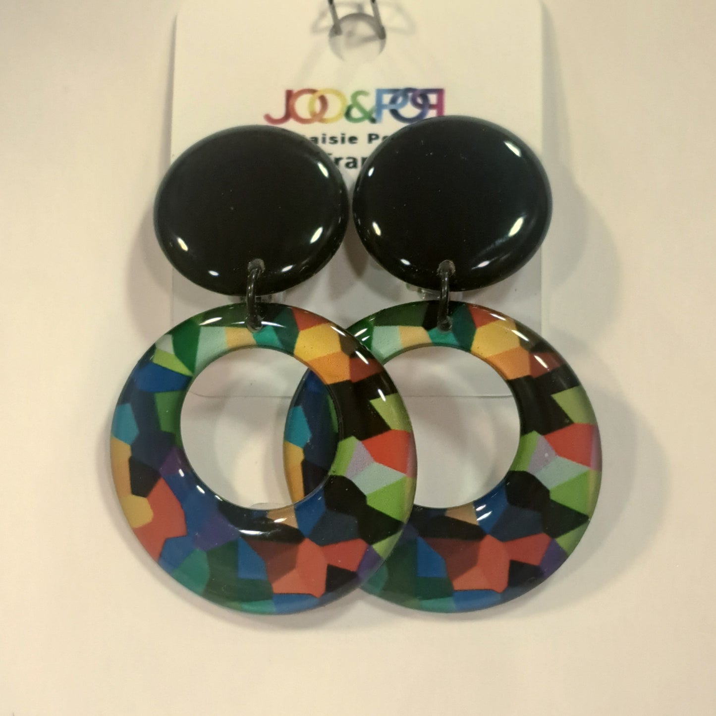 Boucles clips Créole Mozaïque THIERRYJOO