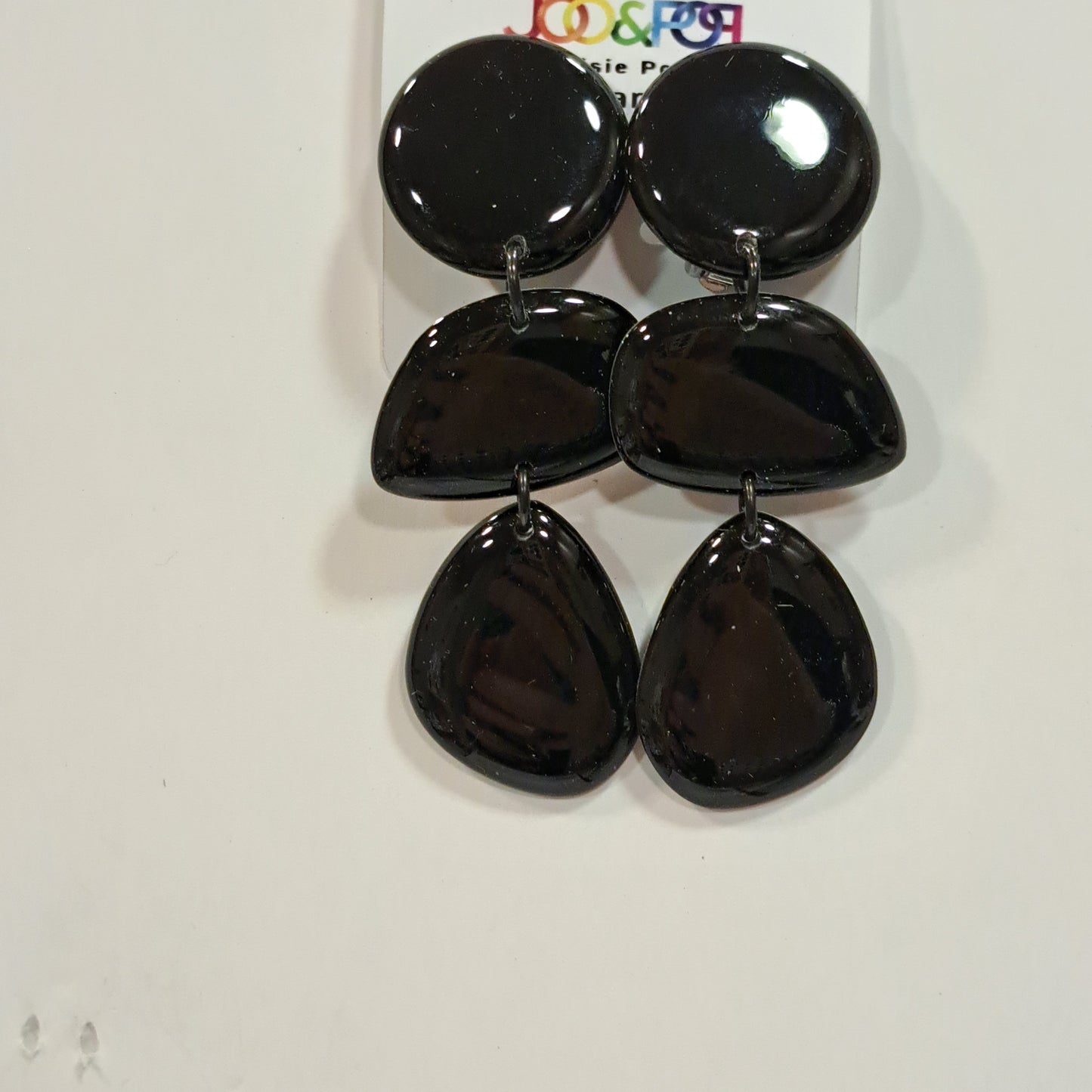 Boucles clips Trio noir THIERRY JOO