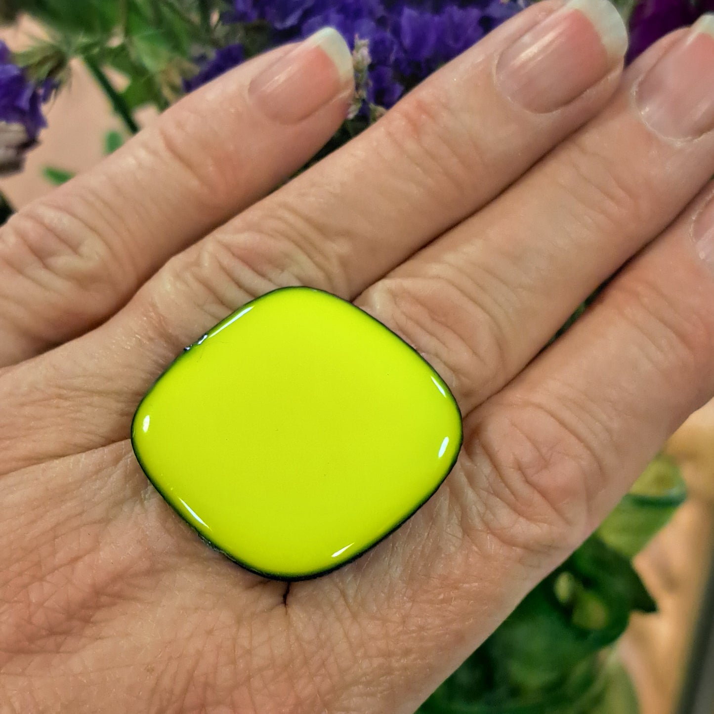 Bague Losange jaune THIERRY JOO