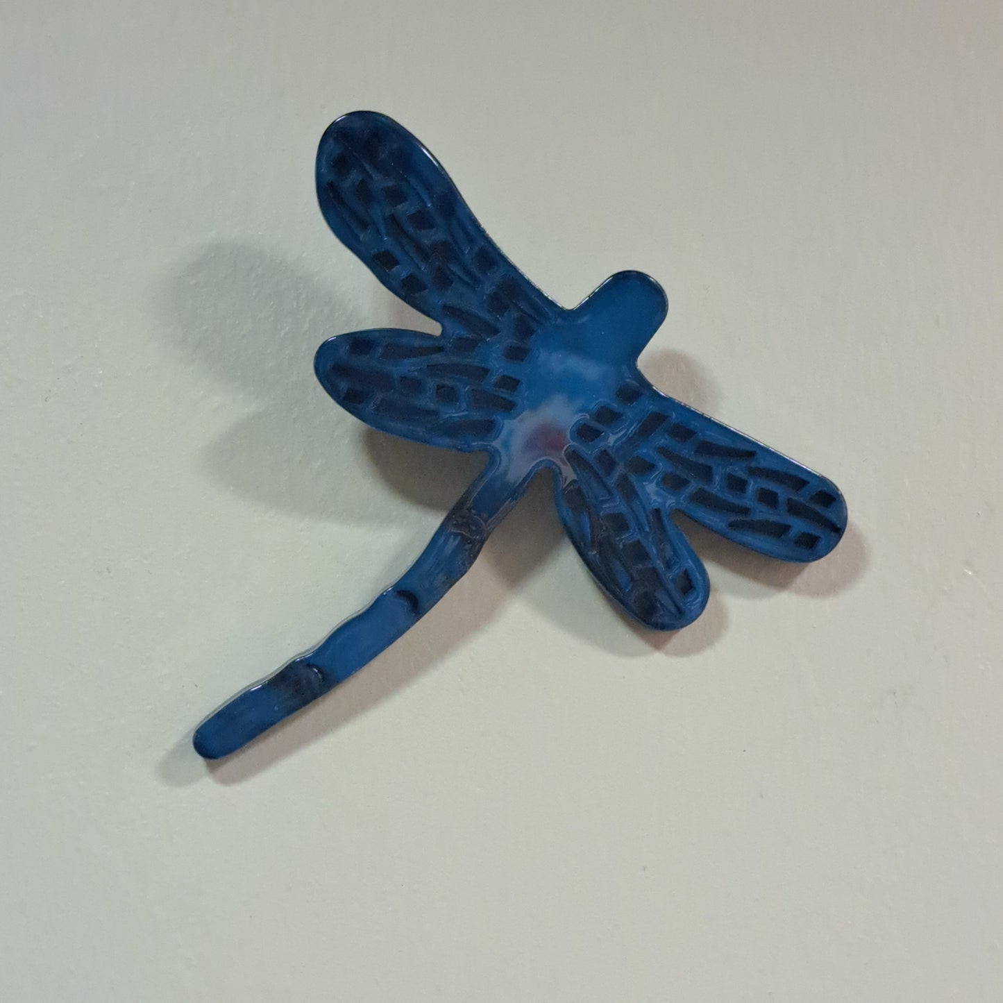 Broche Libellule bleu Fancy F