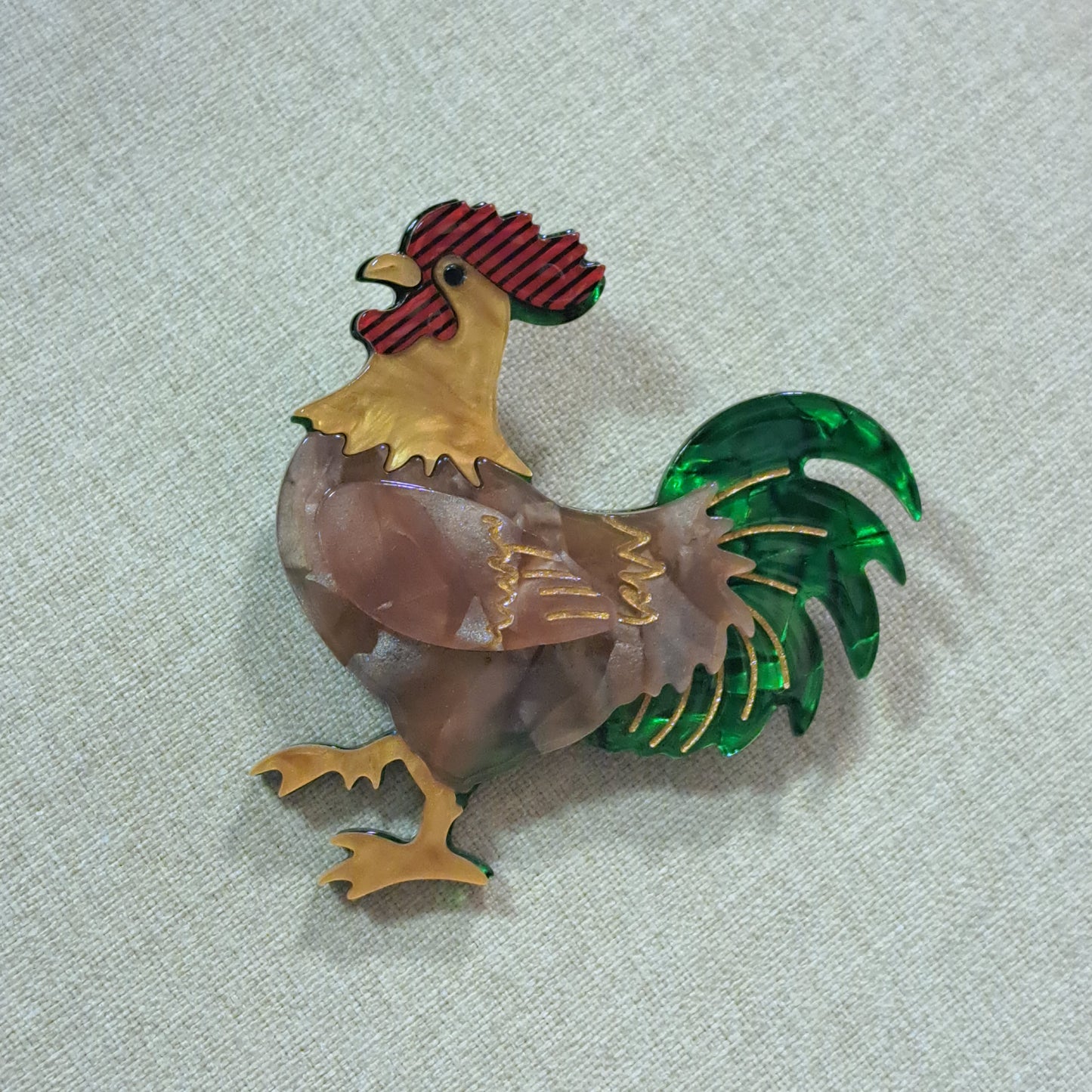 Broche Coq BMISS