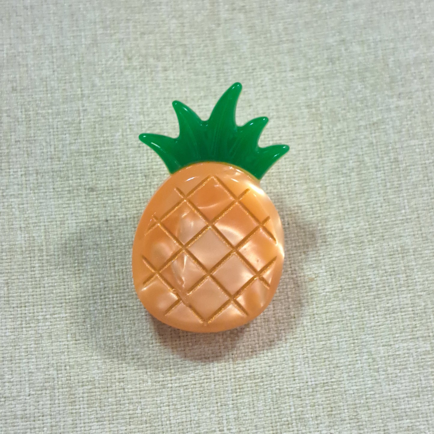 Broche Ananas jaune BMISS