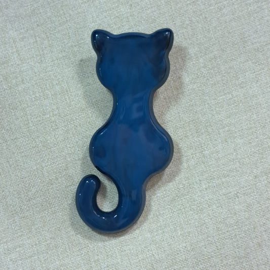 Broche Chat bleu Fancy F