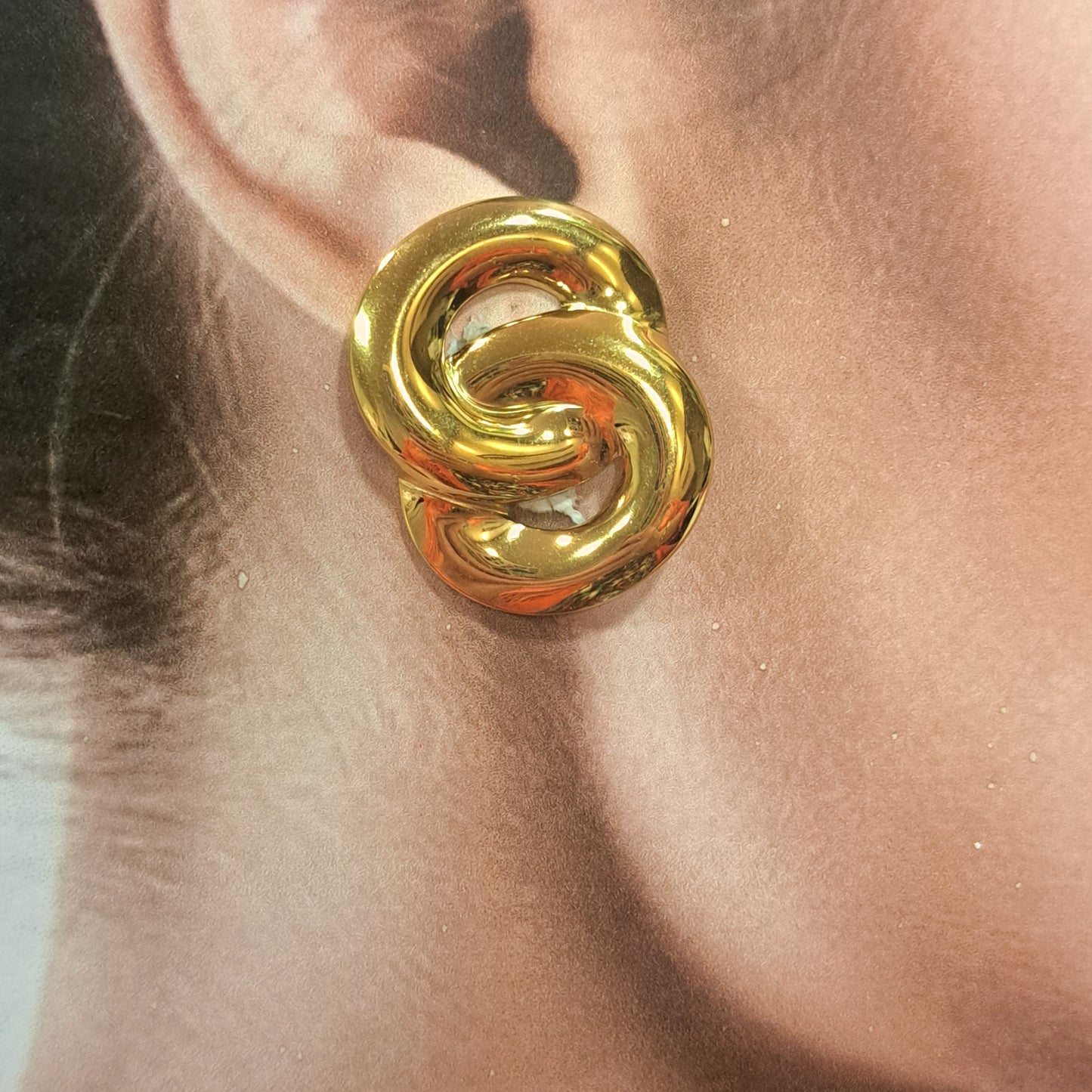 Boucles clips Yessica or B MISS