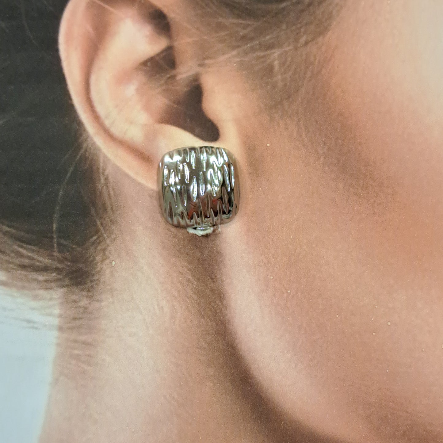 Boucles clips Varya argent B MISS