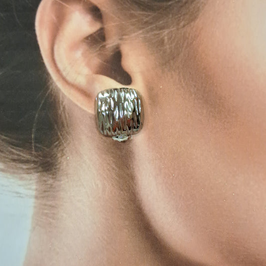 Boucles clips Varya argent B MISS
