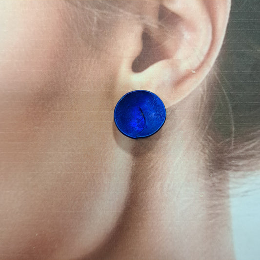 Boucles percées Capsule bleu OANA MILLET