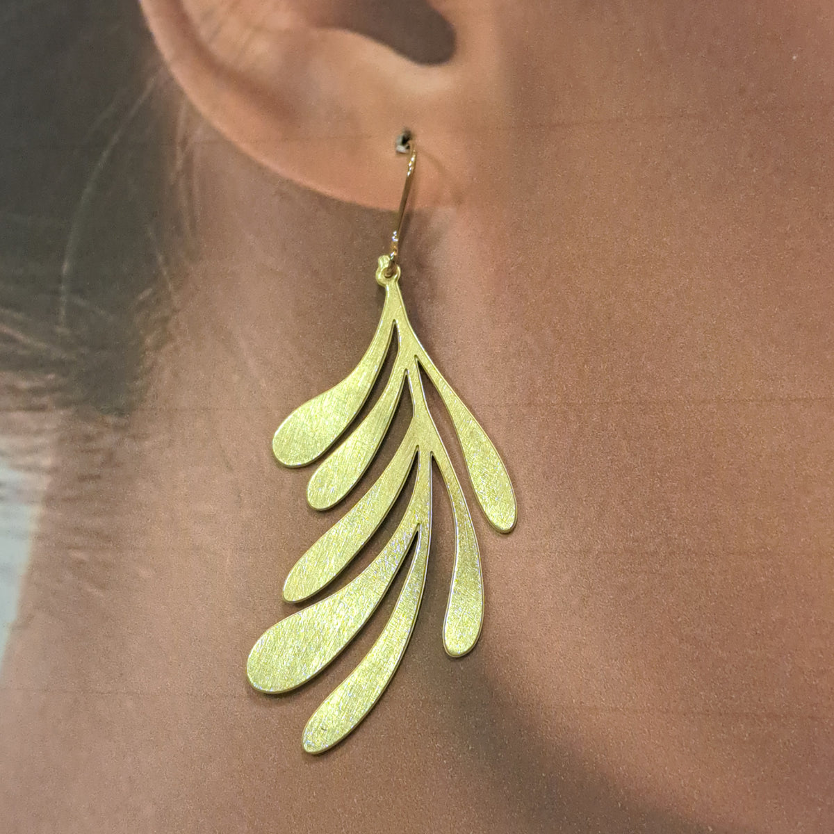 Boucles percées Savia PM or RAS