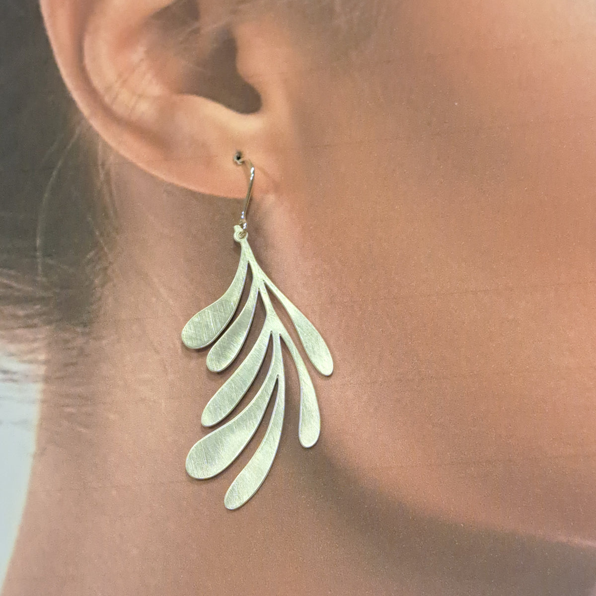 Boucles percées Savia PM argent RAS