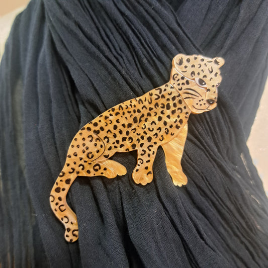 Broche Panthère Léopard CLEDOR