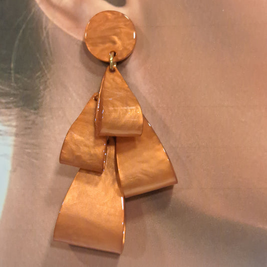 Boucles clips Nœuds saumon CLEDOR