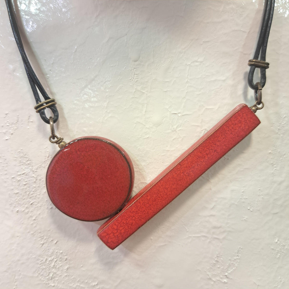 Collier Pop PM rouge CHRISTINE ALLOING