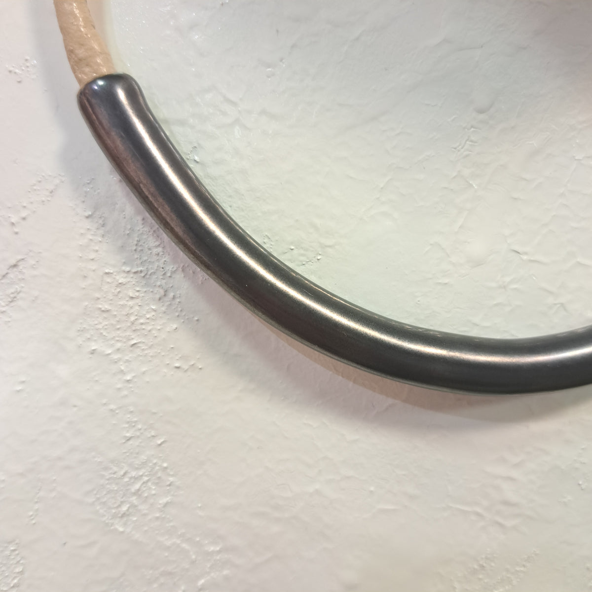 Collier Tube noir CHRISTINE ALLOING